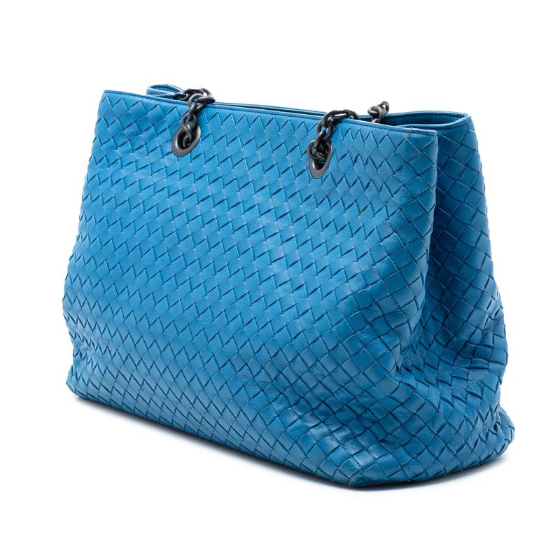 Medium Nappa Intrecciato Double Chain Tote - Image 2