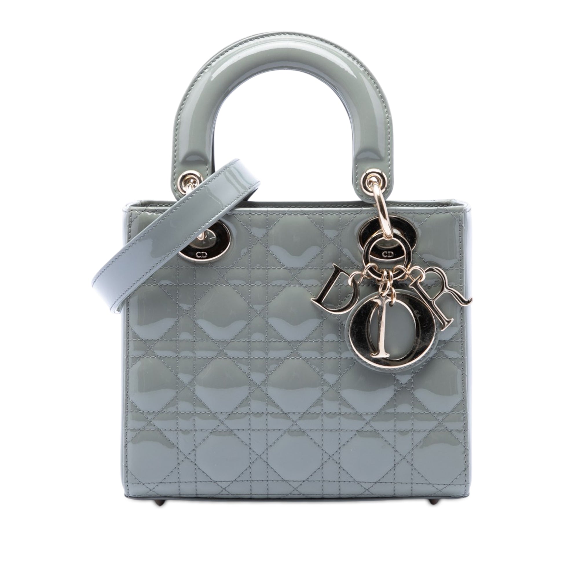 Small Patent Cannage Lady Dior - Image 1