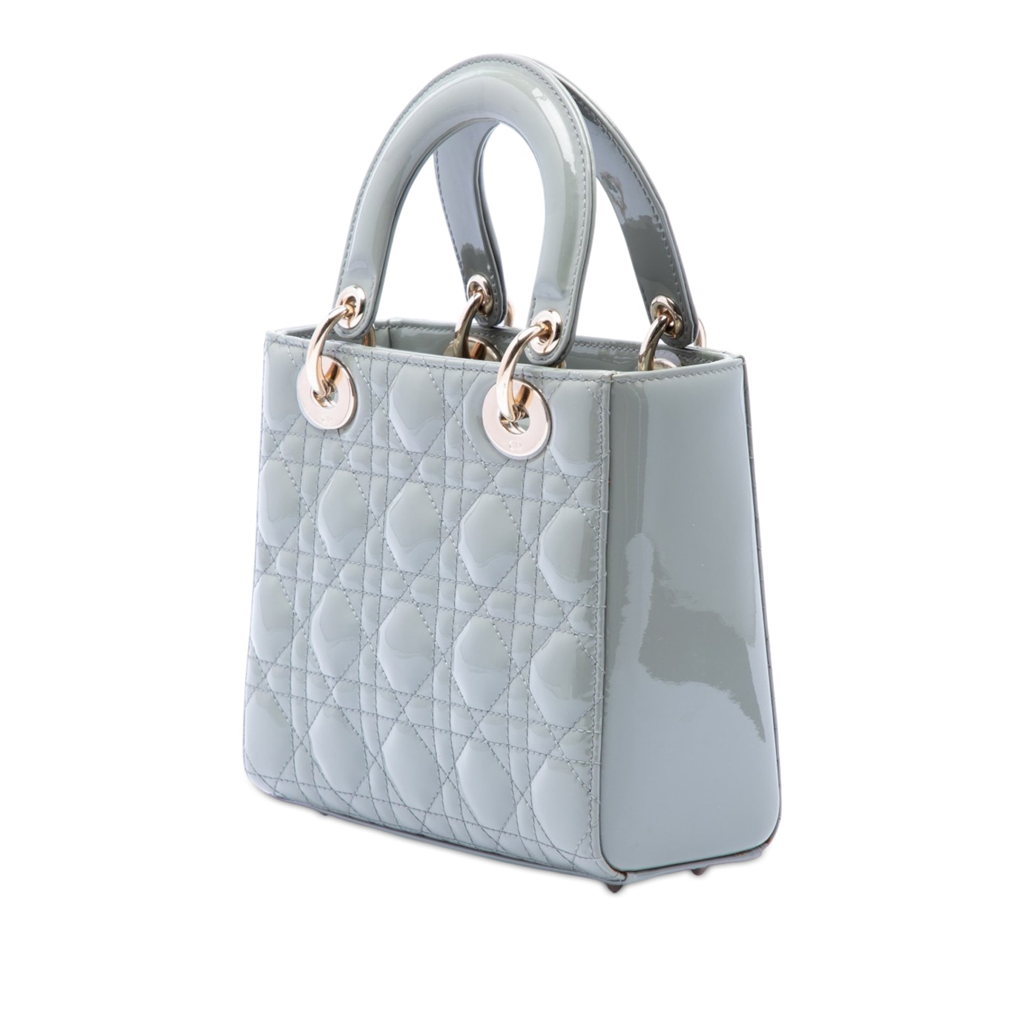 Small Patent Cannage Lady Dior - Image 2