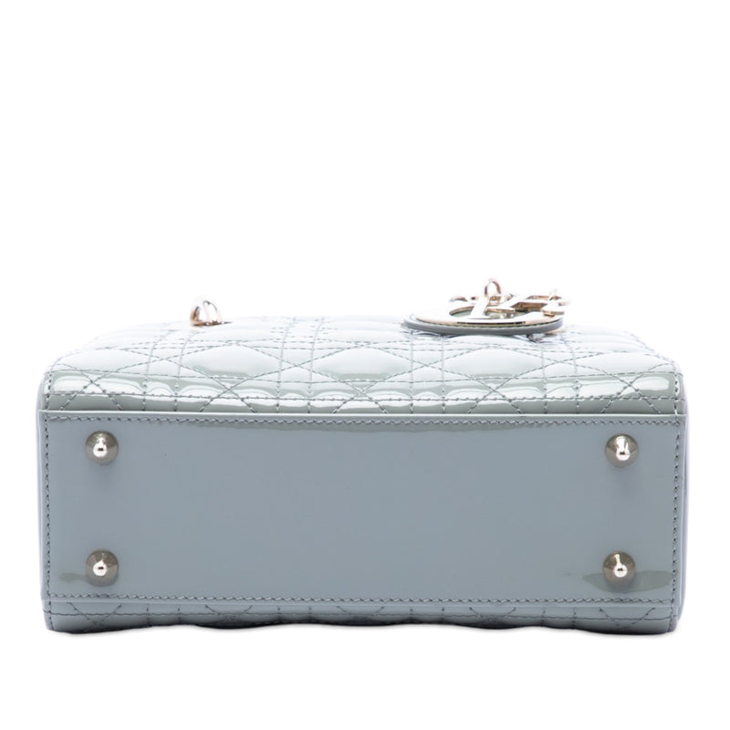 Small Patent Cannage Lady Dior - Image 3