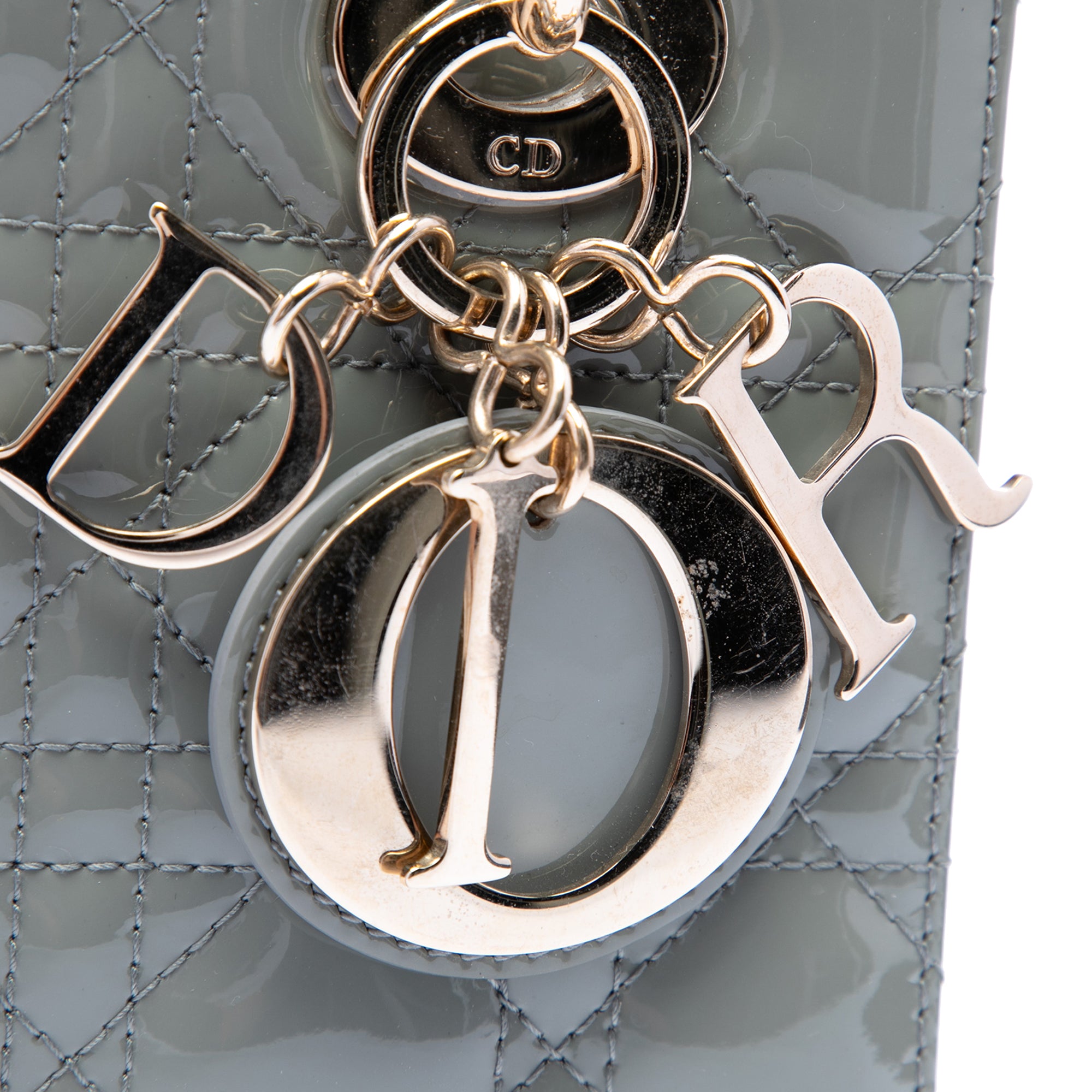 Small Patent Cannage Lady Dior - Image 5