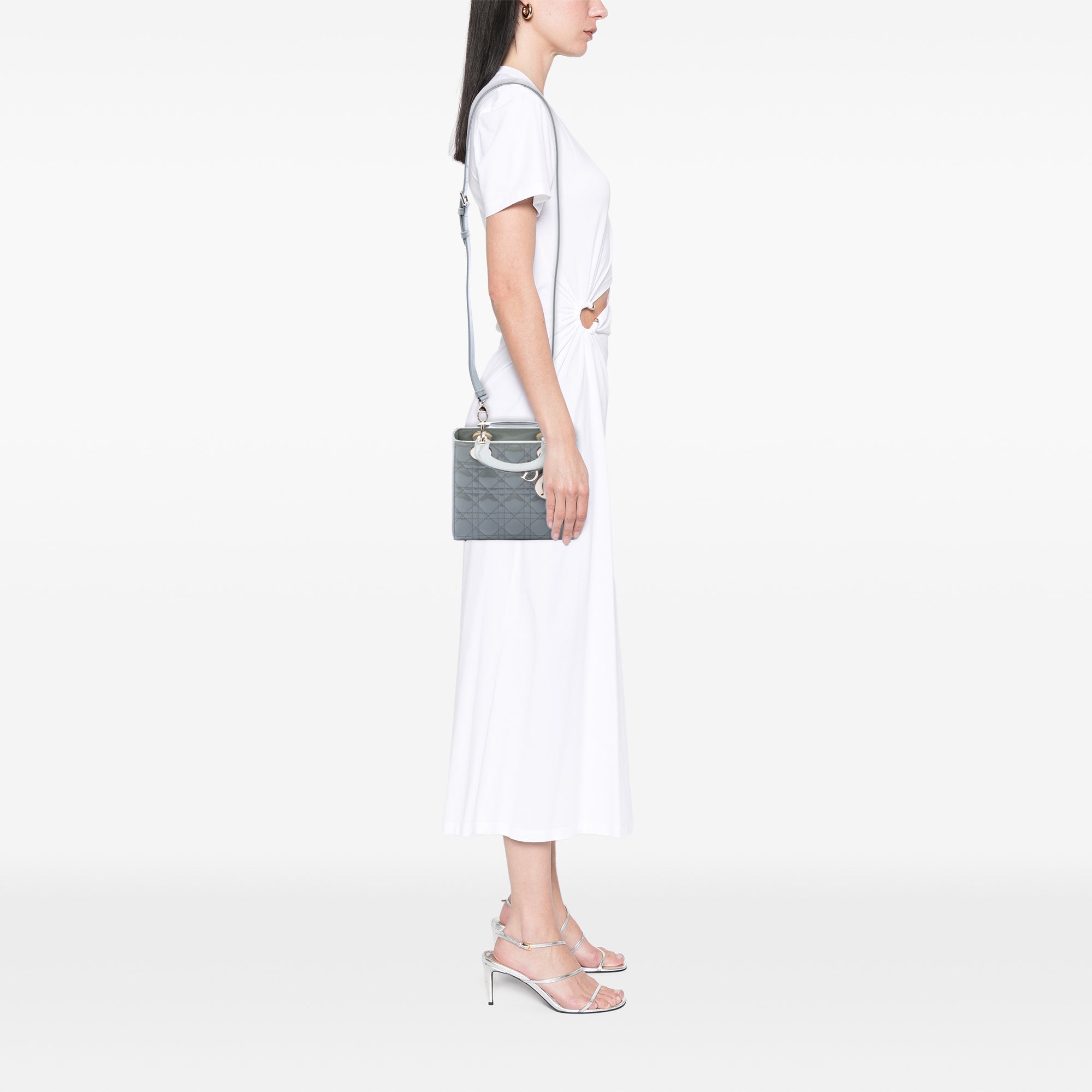 Small Patent Cannage Lady Dior - Image 6