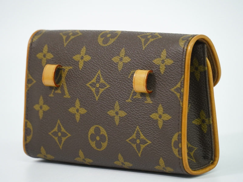 Louis Vuitton Florentine Pochette Canvas Brown Bag