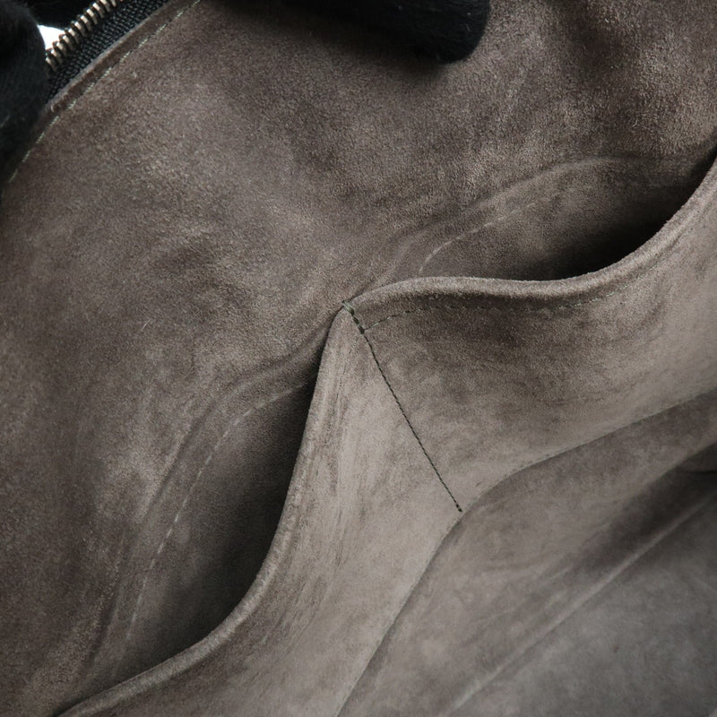 Louis Vuitton Soft Lockit Leather Black Bag