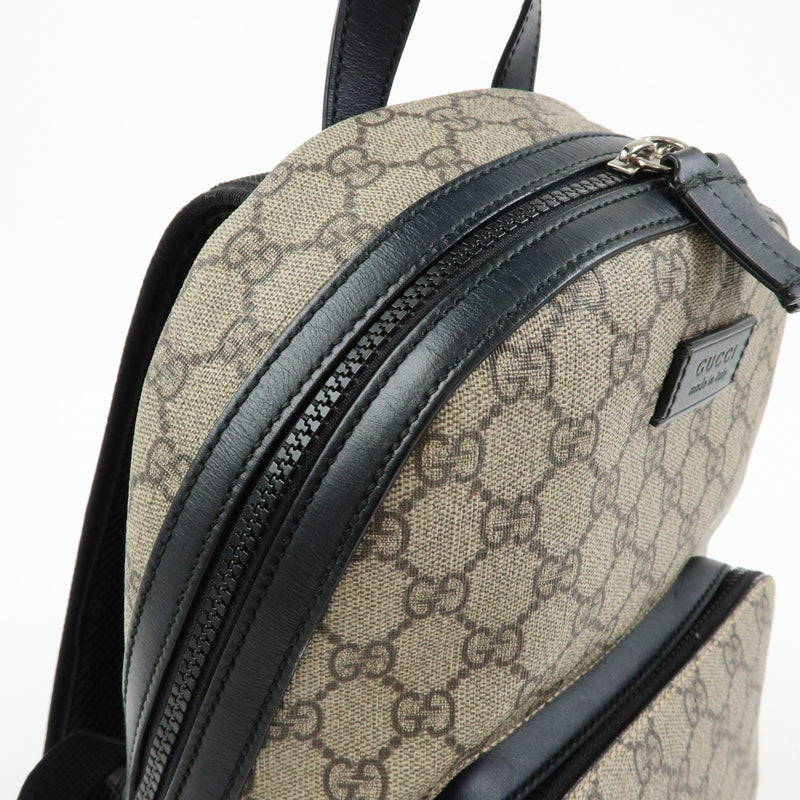 Gucci Zip Pocket Gg Coated Canvas Beige Bag