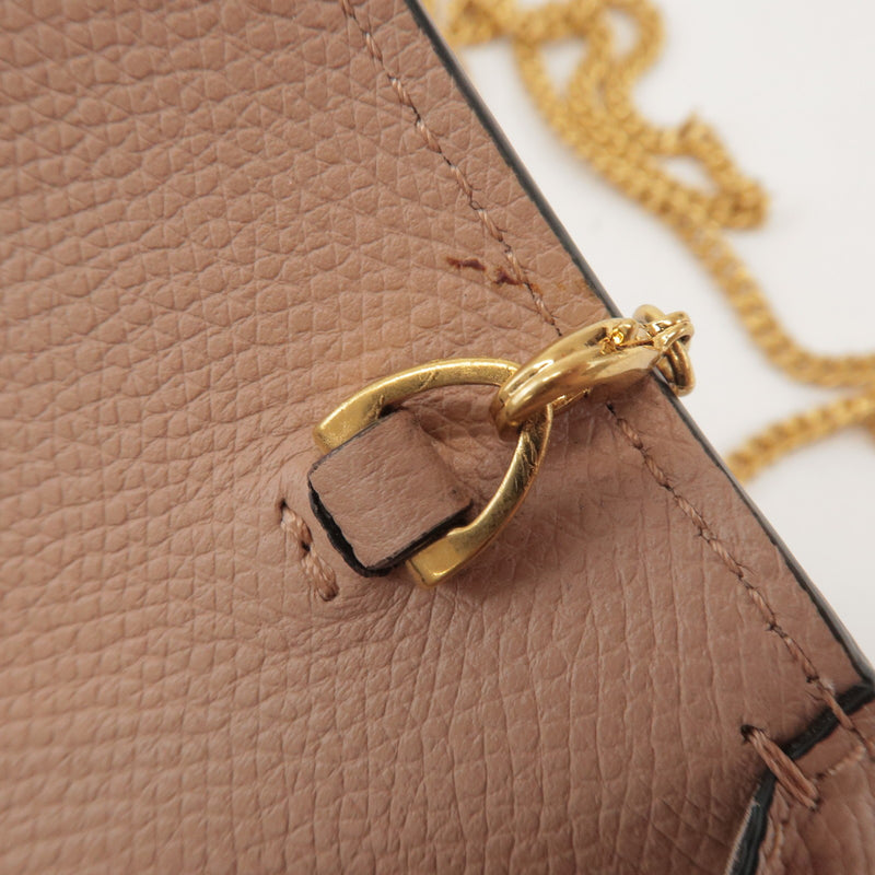 Valentino Garavani Vsling Leather Pink Bag