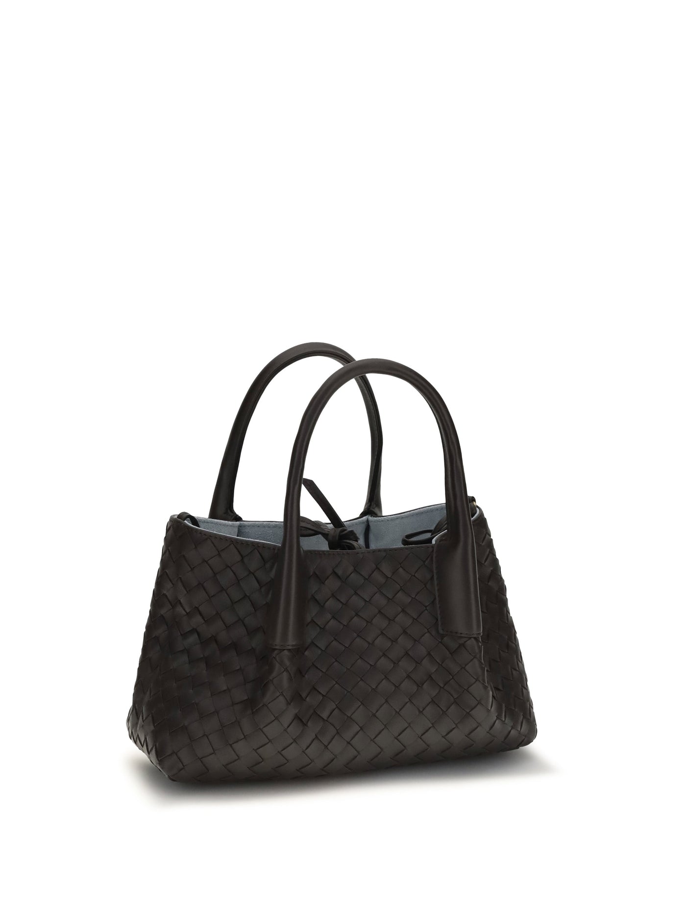 Bottega Veneta Shoulder Bag — Black Calf Leather