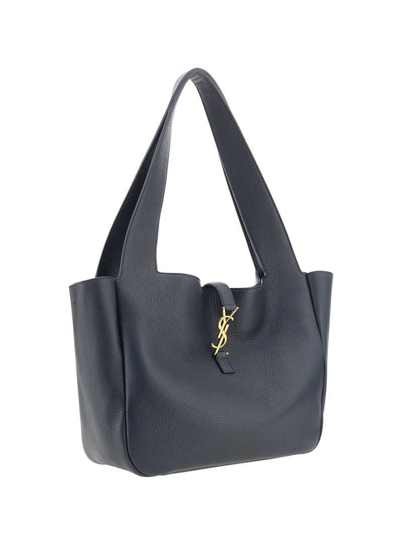 Saint Laurent Le Shoulder Bag — Black Calf Leather Bos Taurus