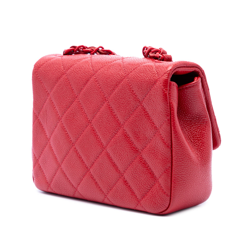 Mini Square Caviar Incognito Flap - Image 2