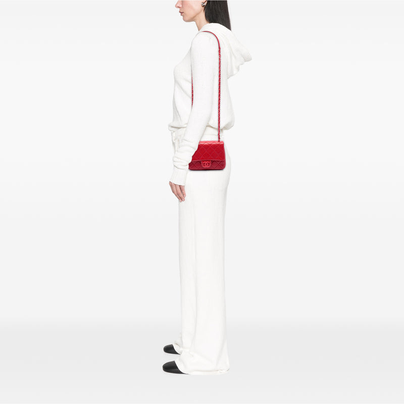 Mini Square Caviar Incognito Flap - Image 6