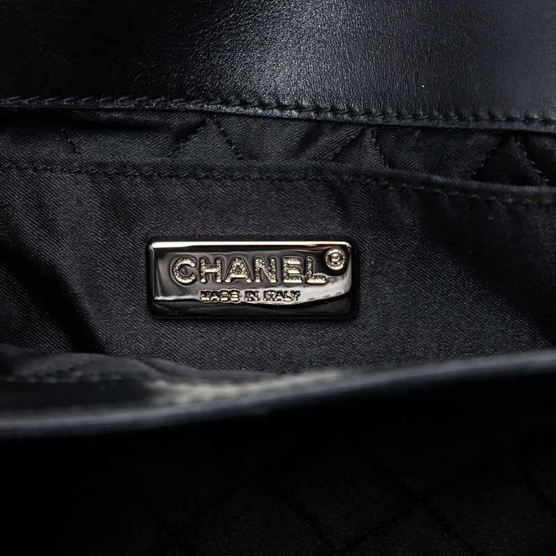 Small Lambskin Beaded Crystal Flap - Image 5