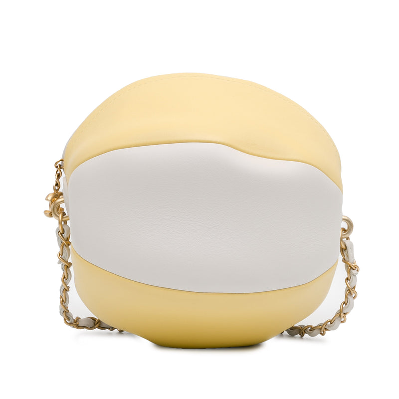 Calfskin Coco Beach Ball Bag - Image 3