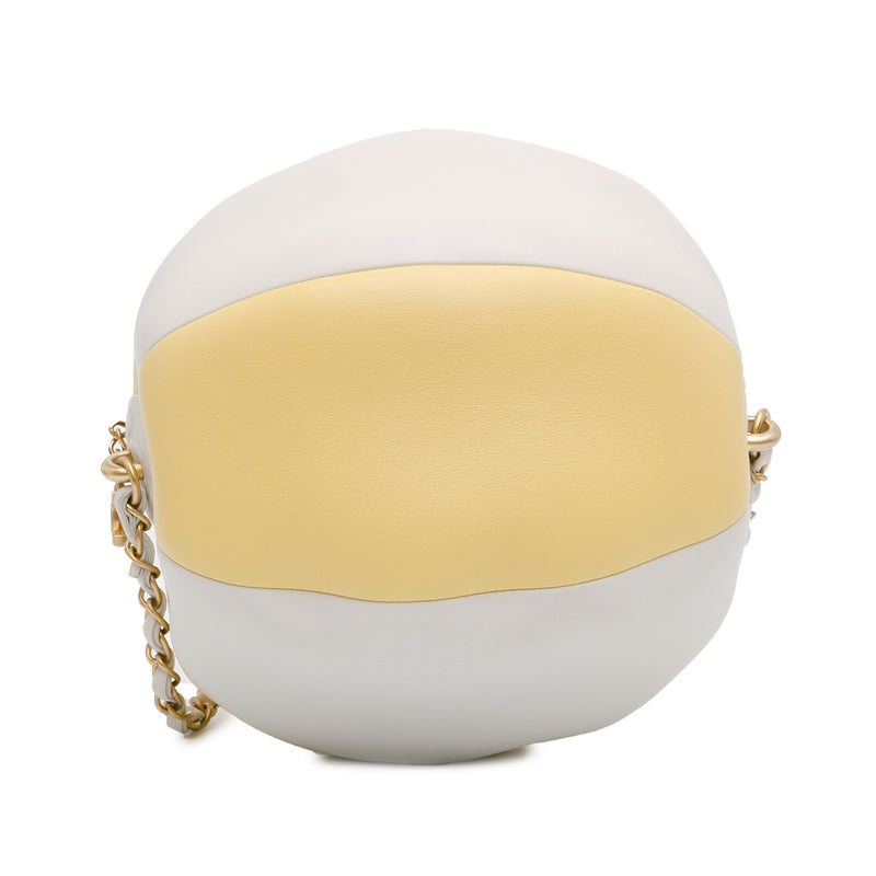 Calfskin Coco Beach Ball Bag - Image 4