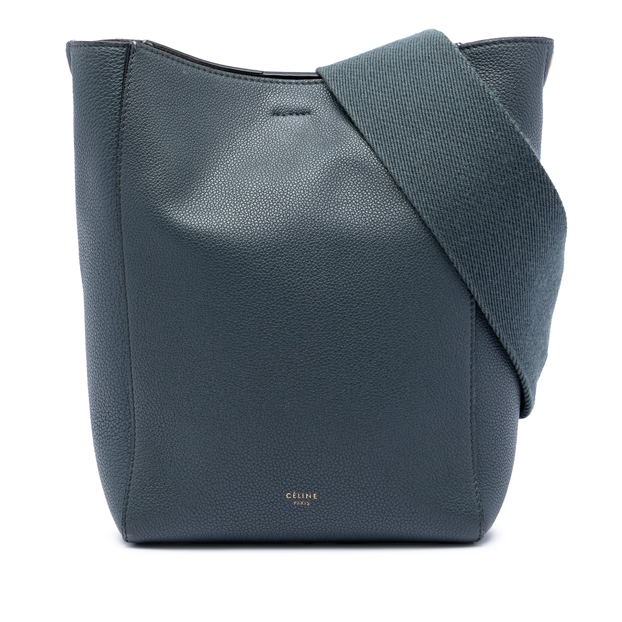Small Soft Grained Calfskin Seau Sangle Bucket Bag - Image 1
