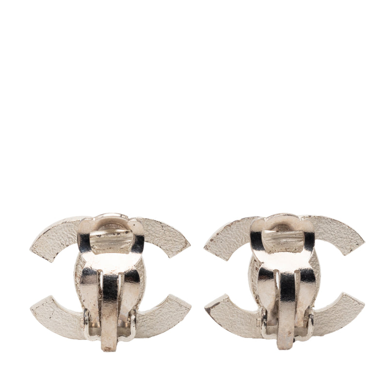 CC Gold Plated Pearl Stud Clip On Earrings - Image 2