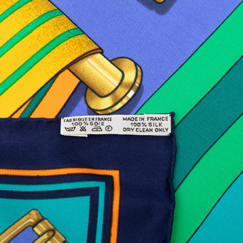 Les Sangles Silk Scarf 90 - Image 2