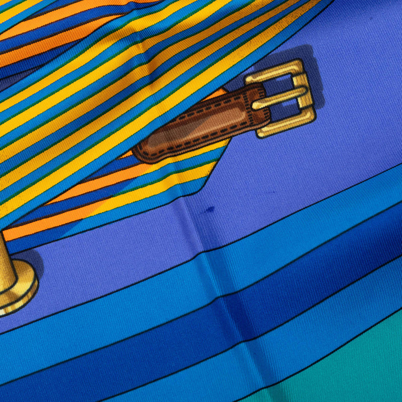 Les Sangles Silk Scarf 90 - Image 5