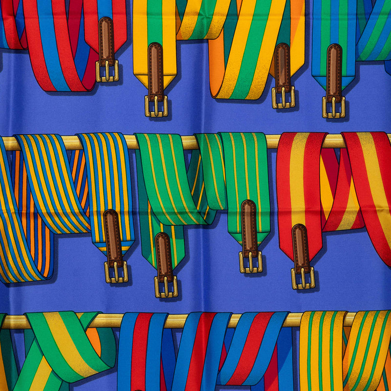 Les Sangles Silk Scarf 90 - Image 7