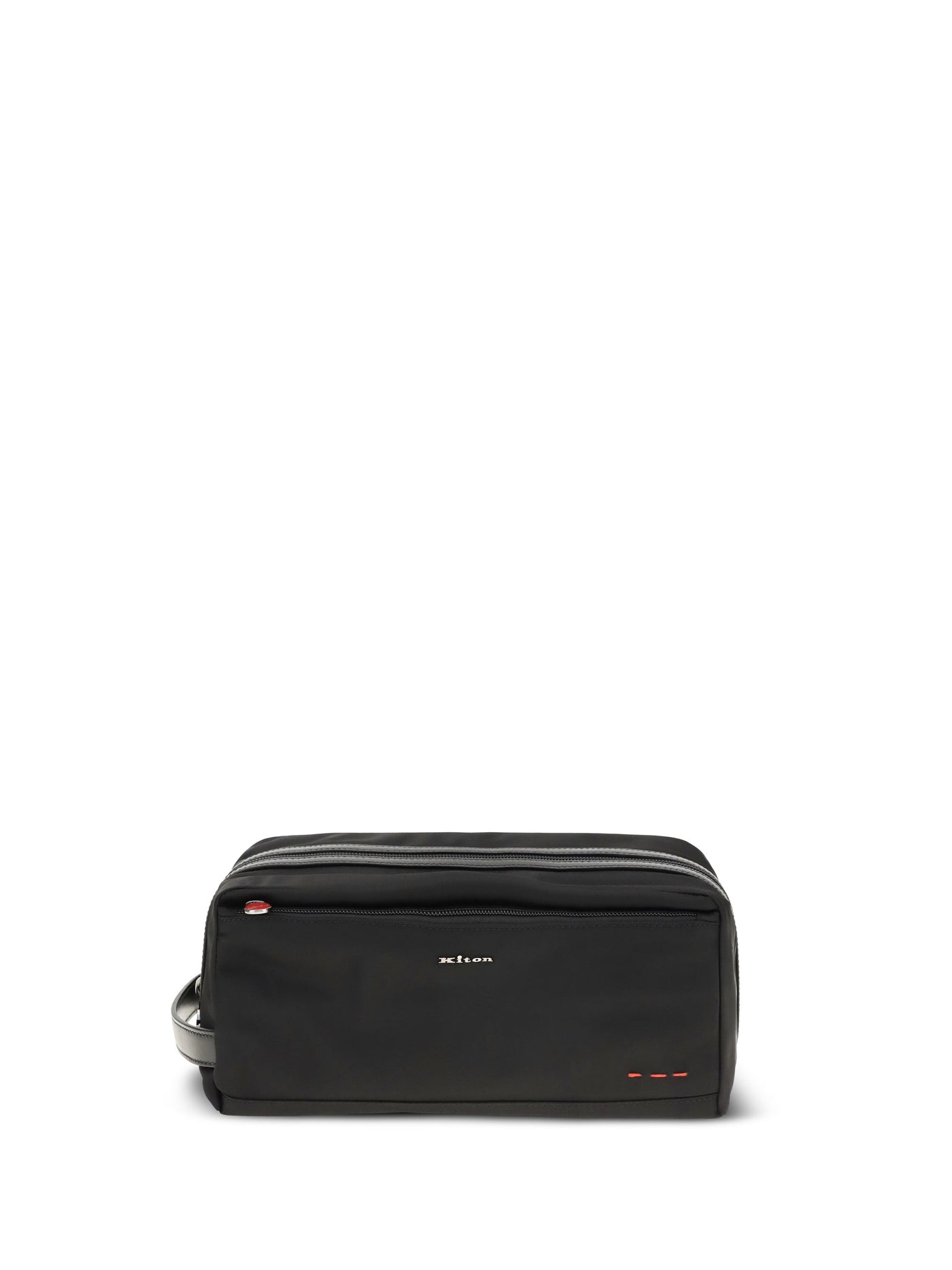 Kiton Nylon Wallet — Black