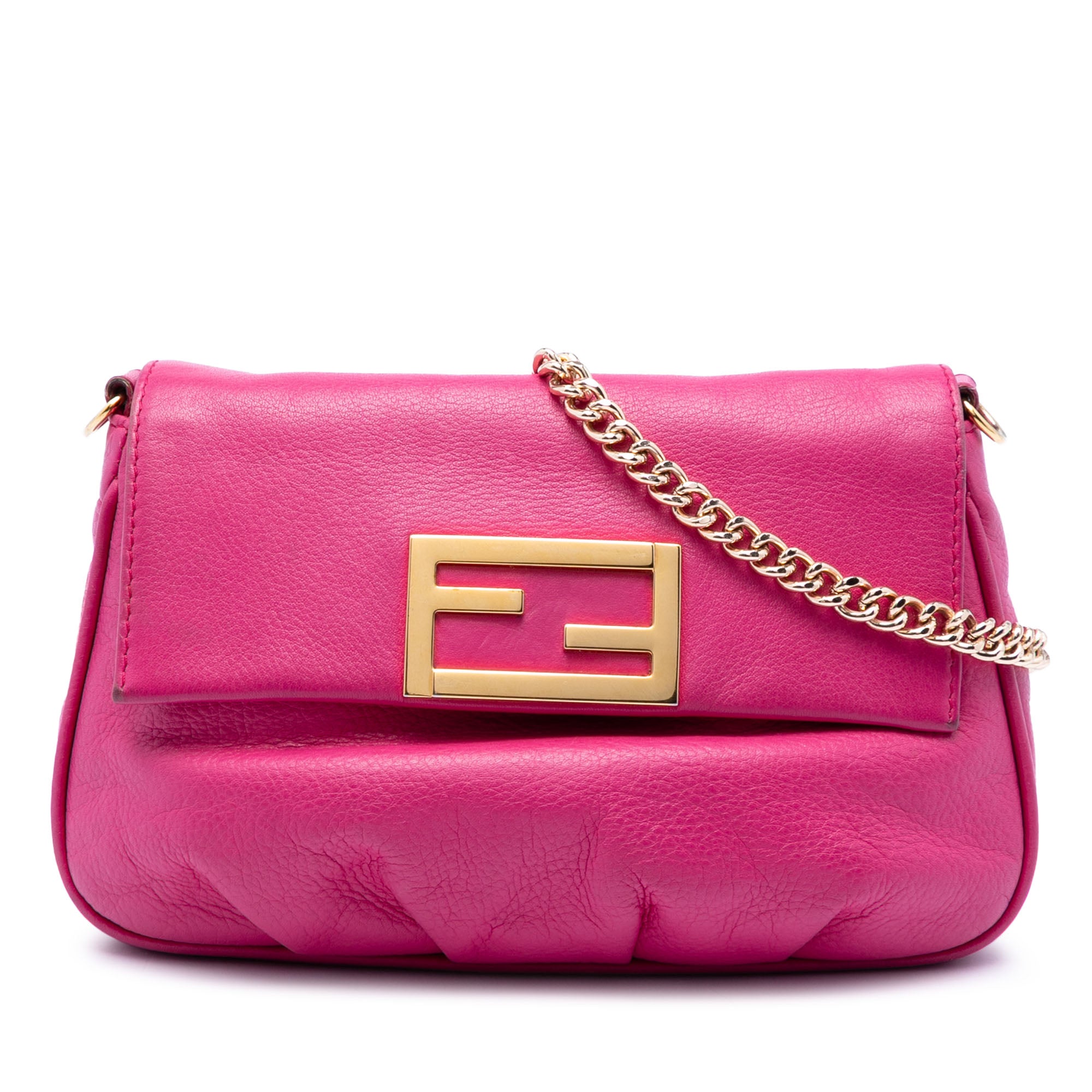 Leather Fendista Pochette Crossbody - Image 1