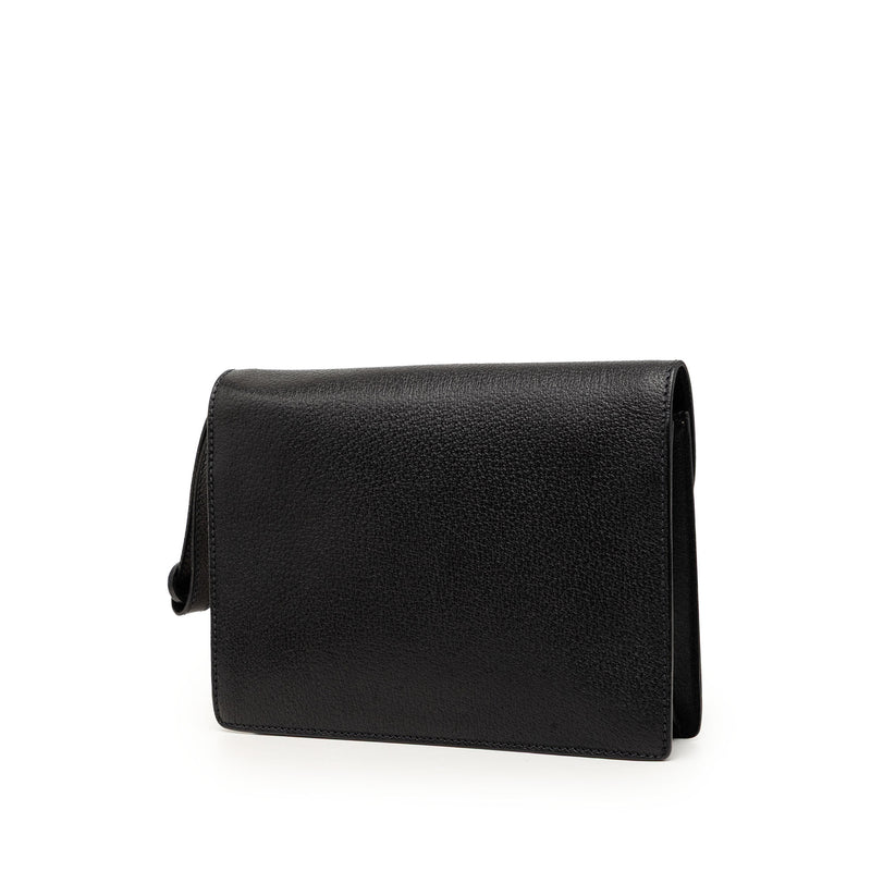 Calfskin Padlock Wristlet Clutch - Image 2