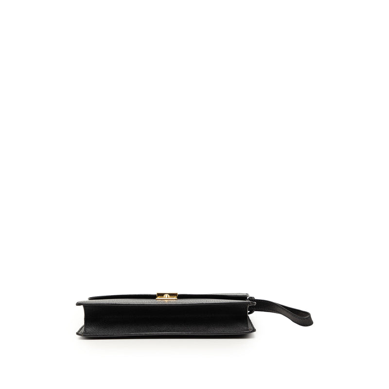 Calfskin Padlock Wristlet Clutch - Image 3