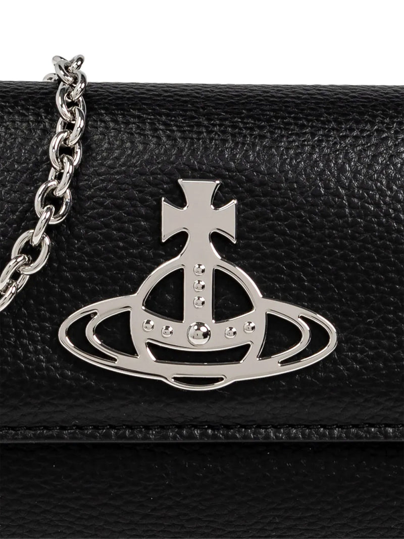 Vivienne Westwood Crossbody Bag — Black Polyurethane