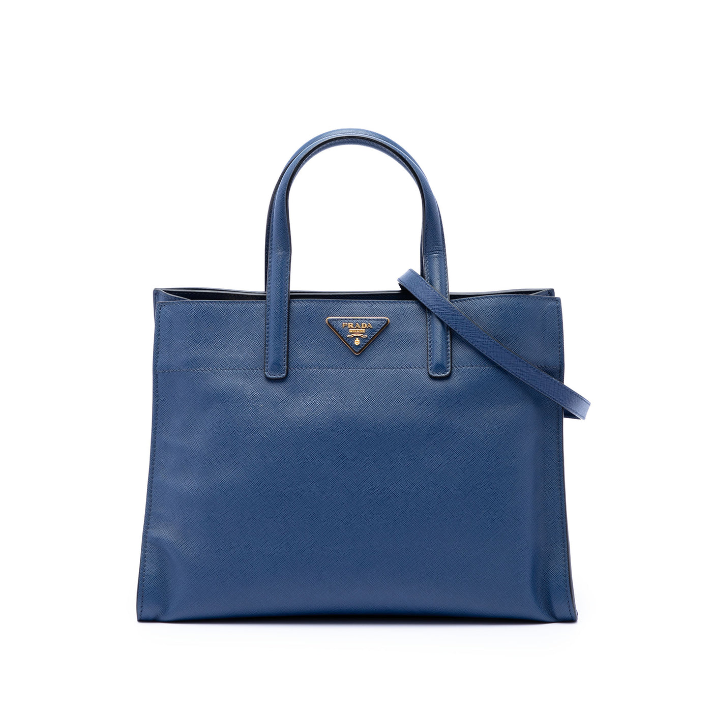 Saffiano Soft Triple Pocket Tote - Image 1