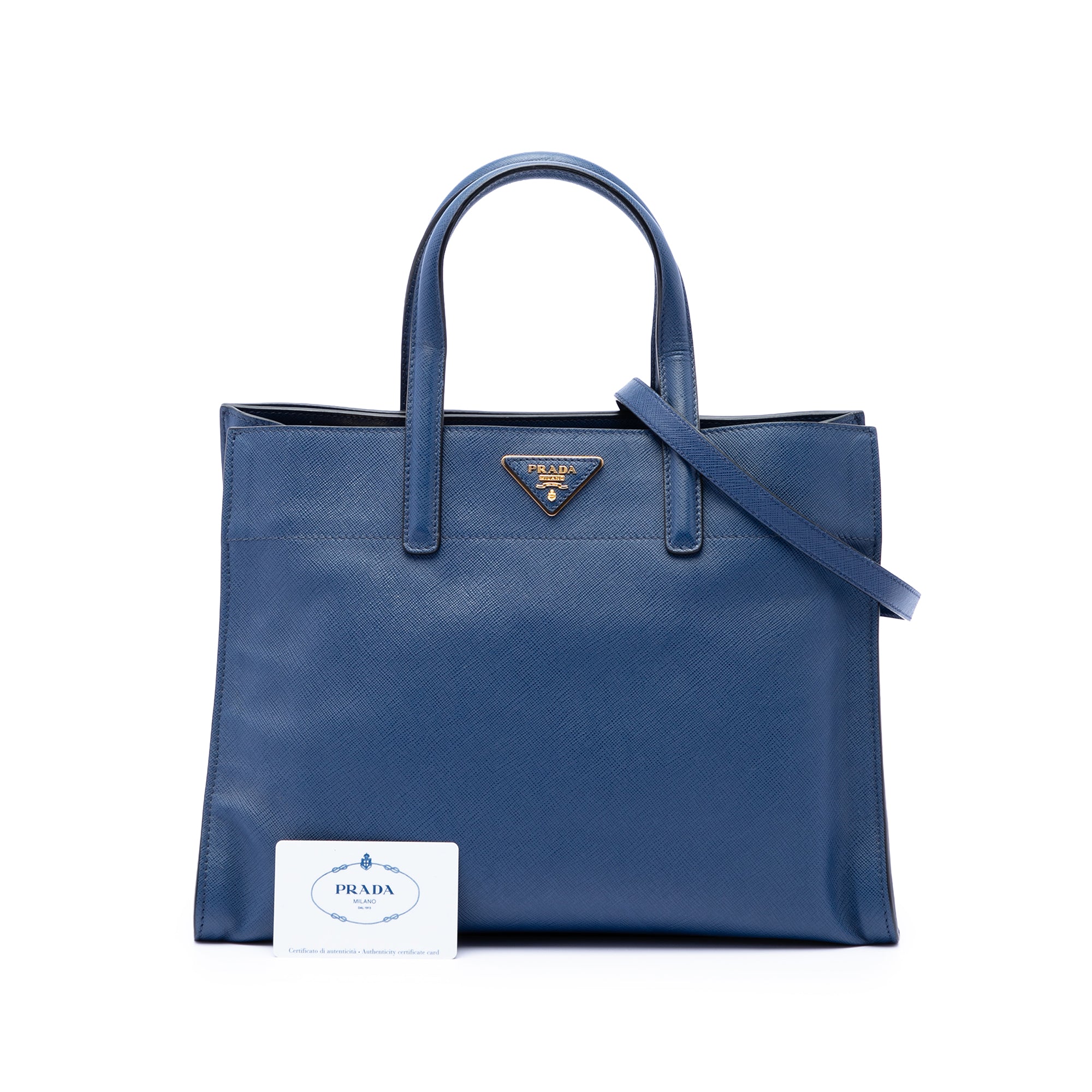 Saffiano Soft Triple Pocket Tote - Image 7