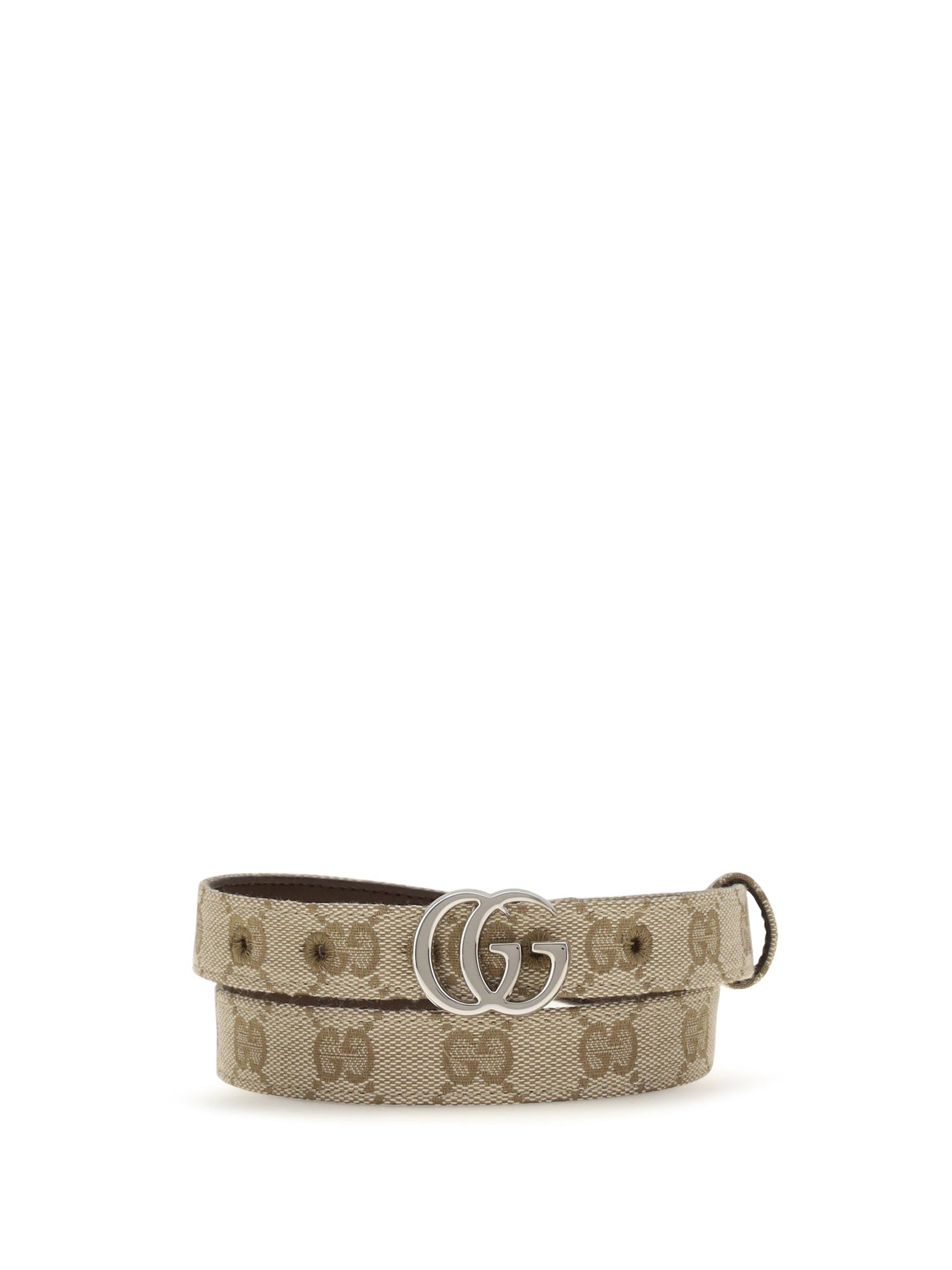 Gucci Belt — Beige Fabric