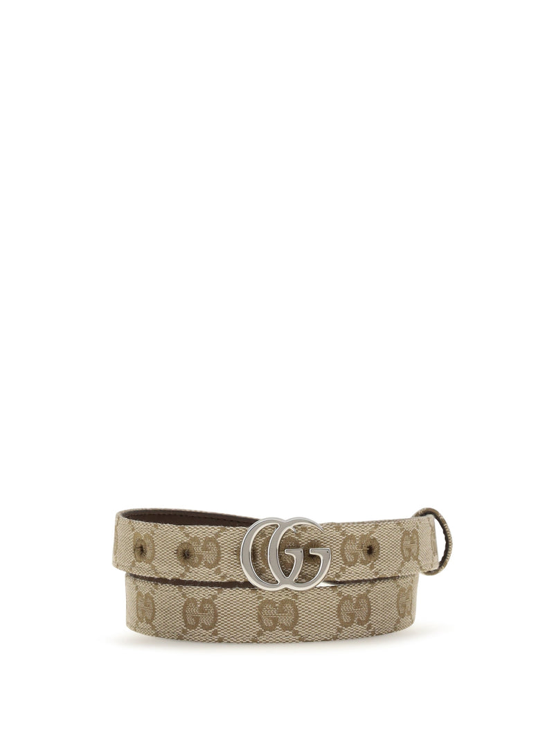 Gucci Belt — Beige Fabric