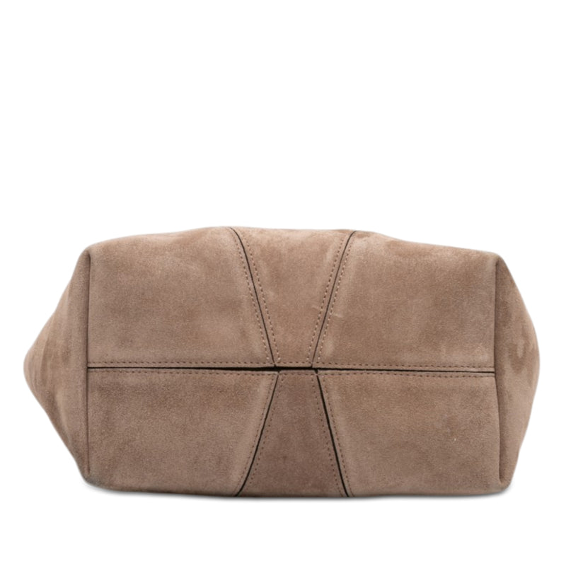 Medium Suede Spin Tote - Image 3