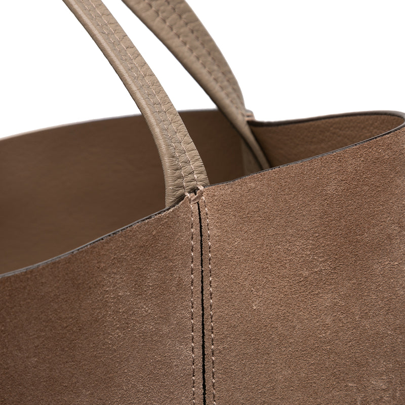 Medium Suede Spin Tote - Image 7