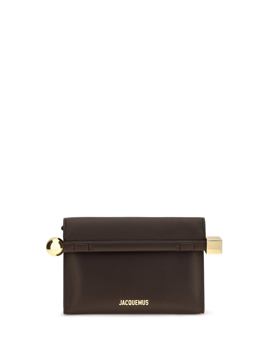 Jacquemus Clutch — Brown Leather