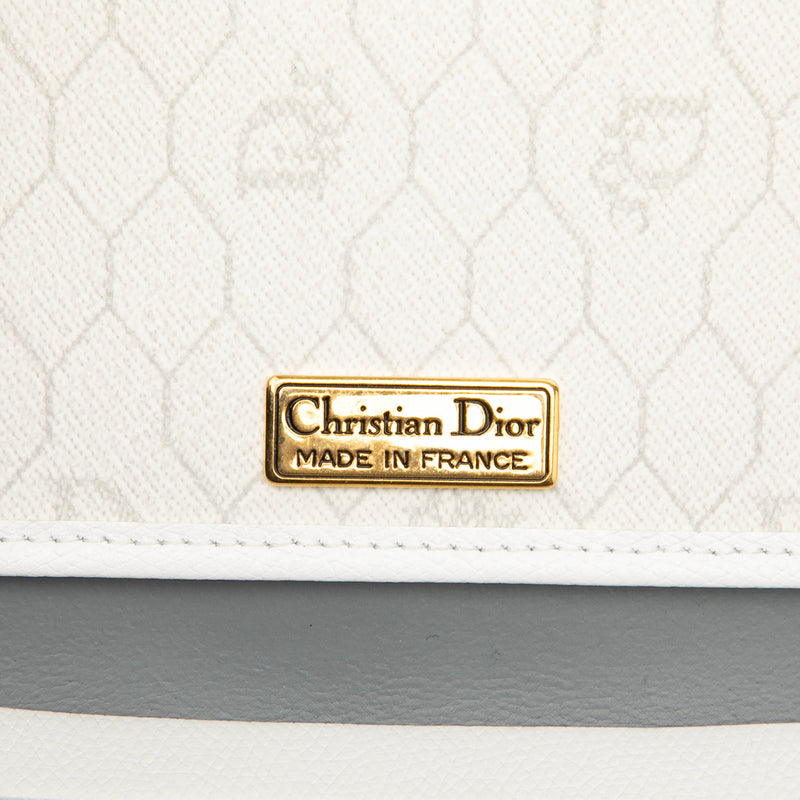 Honeycomb Coated Canvas Chain Shoulder Bag - Image 5