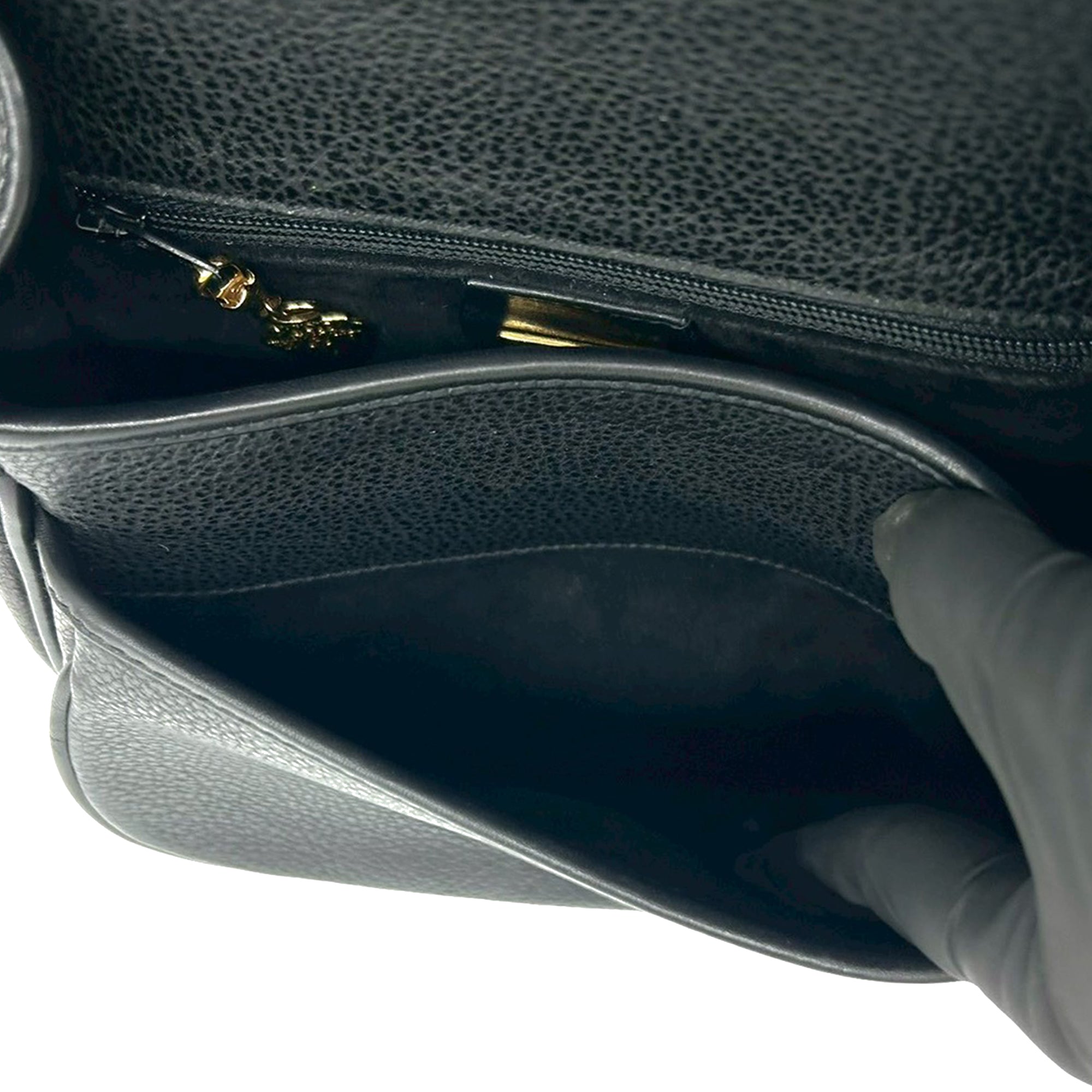 Grained Calfskin Interlocking G Crossbody - Image 6