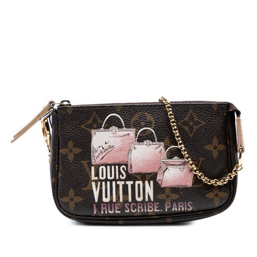 Monogram Affiche Mini Pochette Accessoires - Image 1