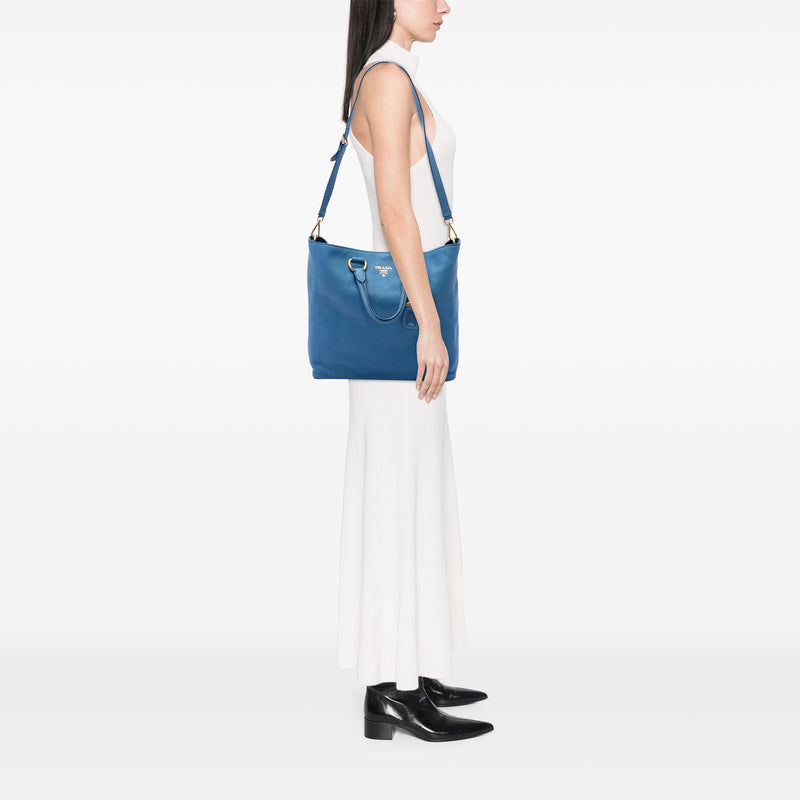 Vitello Daino Open Convertible Tote - Image 6