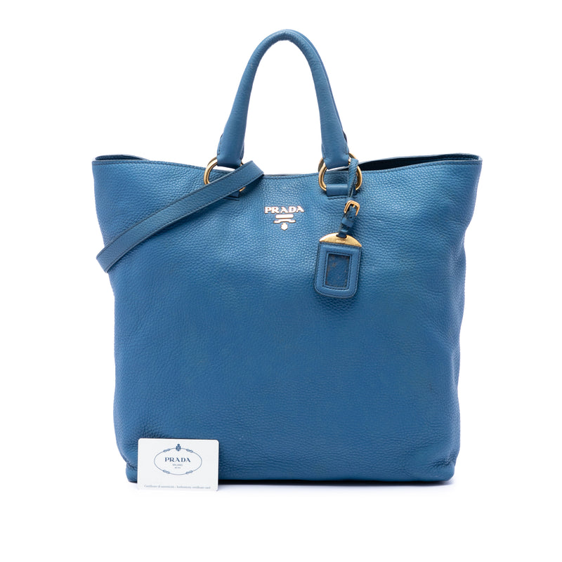 Vitello Daino Open Convertible Tote - Image 7