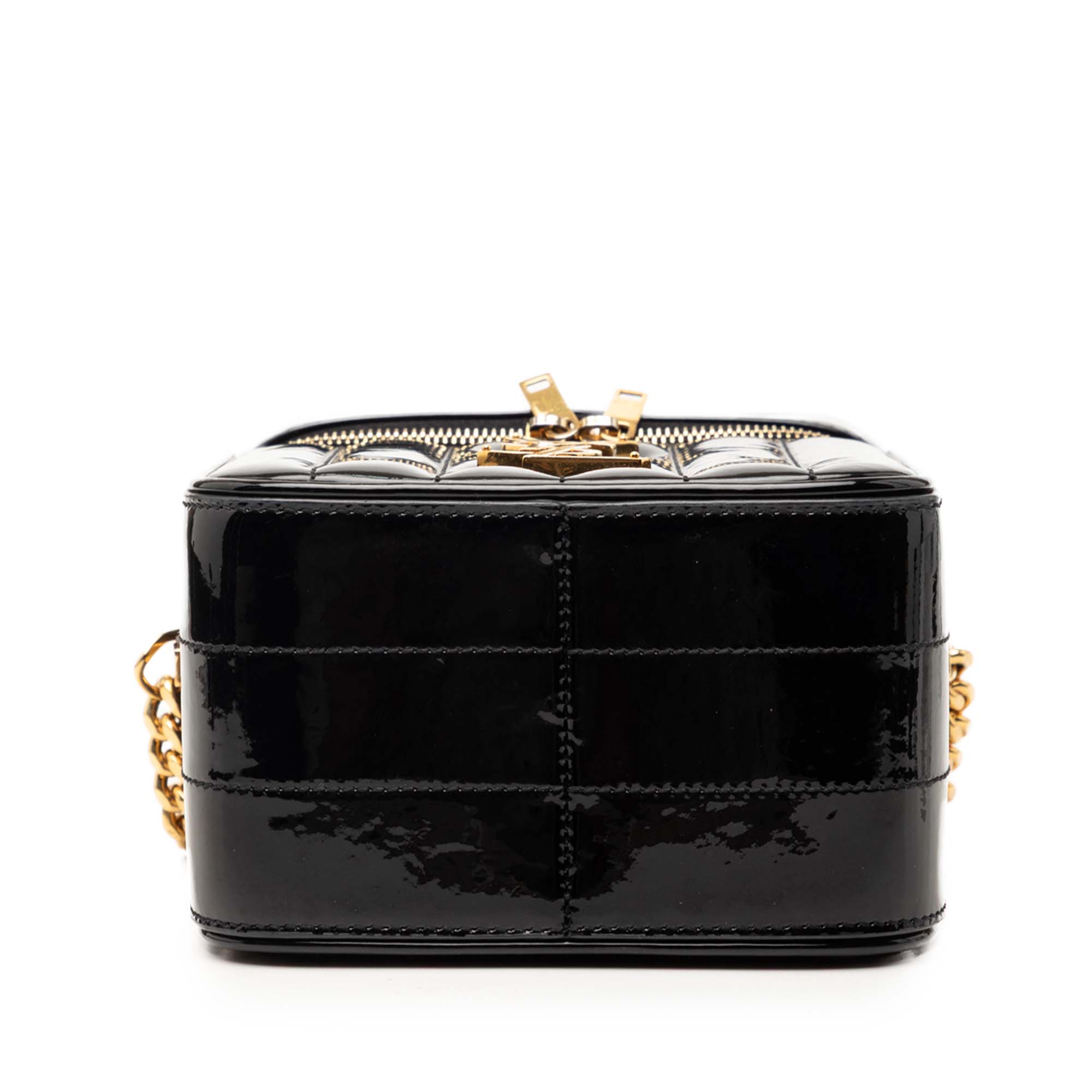 Matelasse Patent Monogram Vicky Vanity Bag - Image 3