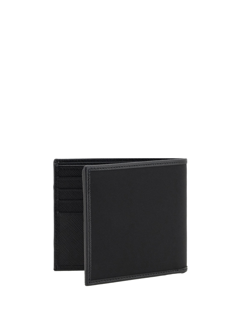 Prada Re-Nylon Bifold Wallet — Black
