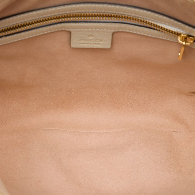 Small GG Supreme Les Pommes Ophidia Half Moon Crossbody - Image 4