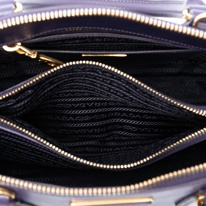 Medium Saffiano Lux Promenade Satchel - Image 4