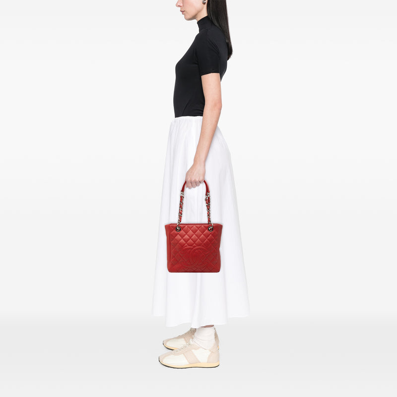 Caviar Petite Shopping Tote - Image 7