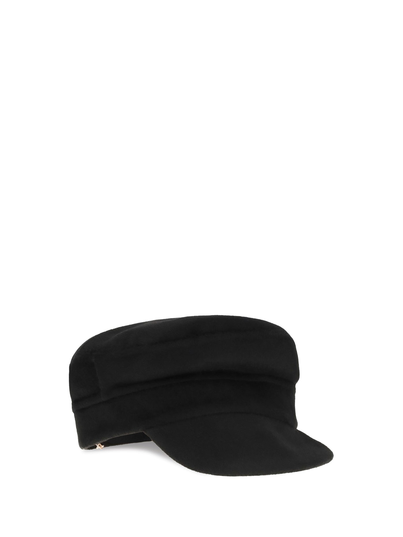 P.a.r.o.s.h. D010521 Wool Flat Cap — Black Caps