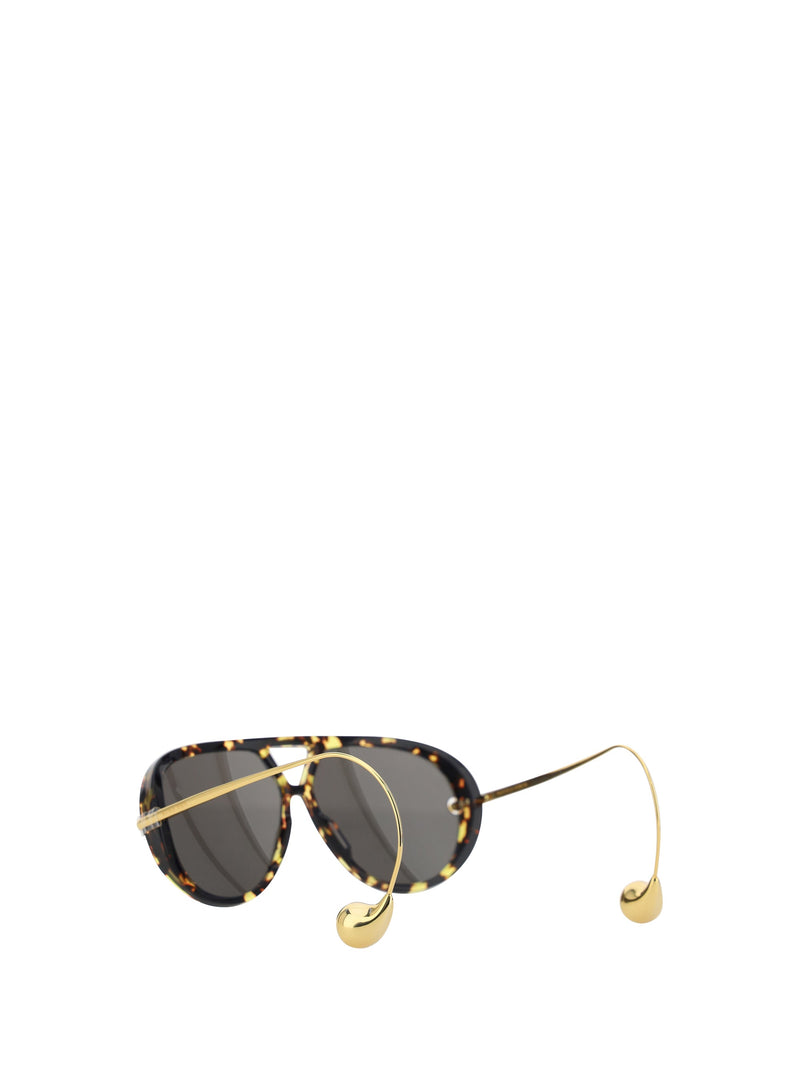 Bottega Veneta 769205v2q30 Sunglasses — Havana Acetate