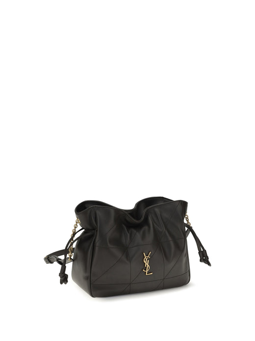 Saint Laurent Jamie Clutch — Black Lambskin