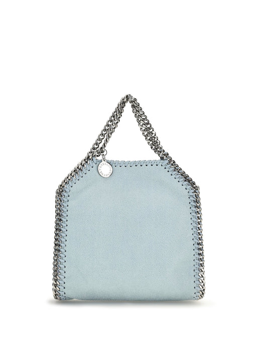 Stella Mccartney Tiny Shaggy Shoulder Bag — Blue Polyester