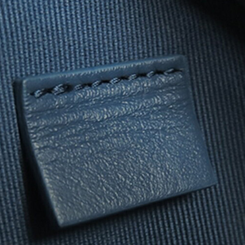 Denim 19 Round Clutch with Chain - Image 6