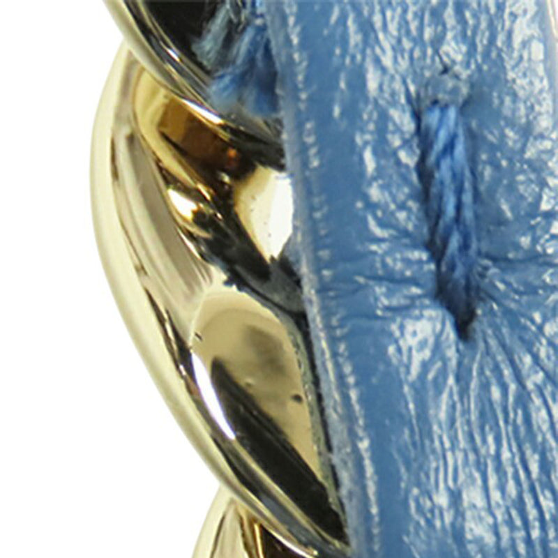 Denim 19 Round Clutch with Chain - Image 9
